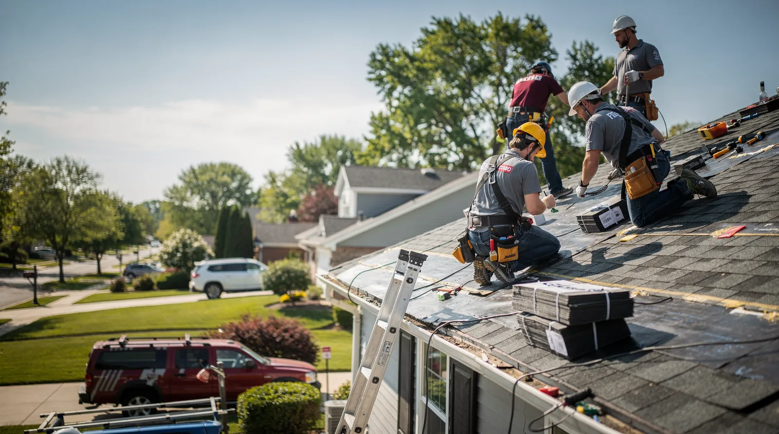 Roof Repair in Orrs Island, ME around you